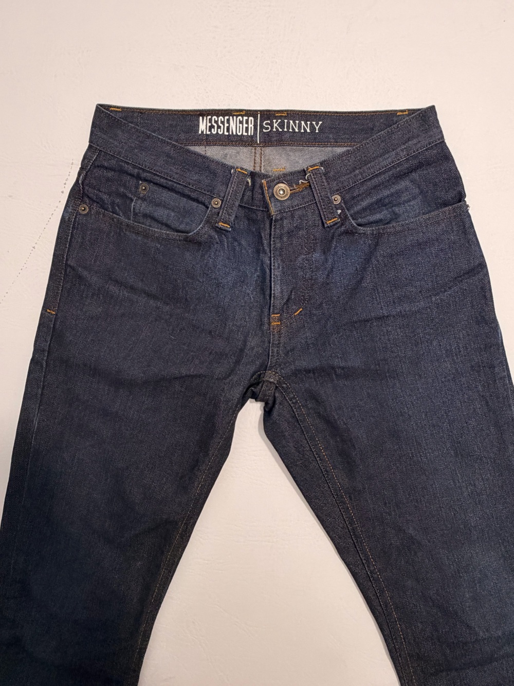 Free-world Men's Straight Jeans in Dark‎ Blue
